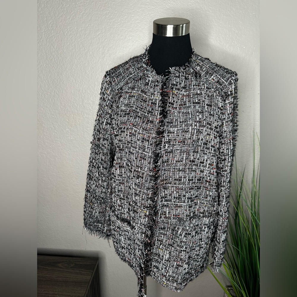 H&M TWEED BLAZER NWOT SIZE 12